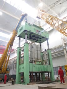 100MN Hydraulic Press for Dished Heads